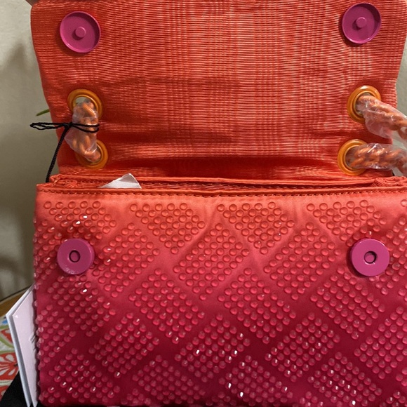 (7)
Mini Kensington Embellished Fabric Convertible Crossbody Bag - Picture 8 of 13